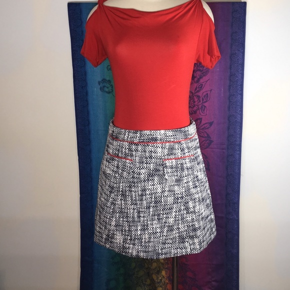Sail to Sable Dresses & Skirts - NWT Sail to Sable Navy Tweed Tradition Skirt